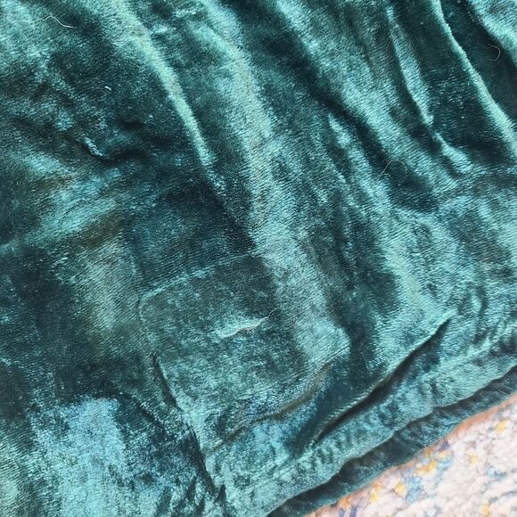 Vintage  Short Circuit  velvet top - Picture 4 of 12